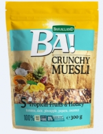 BAKALLAND Muesli giòn và trái cây nhiệt đới