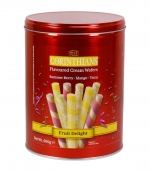 B&aacute;nh quế Corinthians nh&acirc;n kem Fruit delight vị d&acirc;u, xo&agrave;i, cam Yuzu 600g