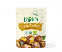 Hạt dẻ hữu cơ CRACKIN rang nguy&ecirc;n vỏ 200g (100g x 2)