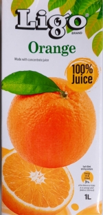 Nước &eacute;p Ligo Cam nguy&ecirc;n chất 100% 1L